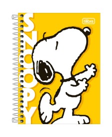 imagem principal do produto Caderneta Espiral Capa Dura 1/8 Snoopy 80 Folhas