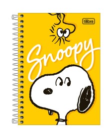 imagem principal do produto Caderneta Espiral Capa Dura 1/8 Snoopy 80 Folhas