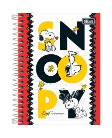 imagem principal do produto Caderneta Espiral Capa Dura 1/8 Snoopy 80 Folhas