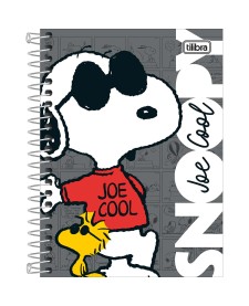 imagem principal do produto Caderneta Espiral Capa Dura 1/8 Snoopy 80 Folhas