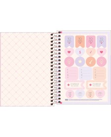 imagem de detalhe produto Caderneta Espiral Capa Dura 1/8 Soho 80 Folhas