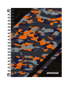 imagem principal do produto Caderneta Espiral Capa Dura 1/8 Strong 80 Folhas
