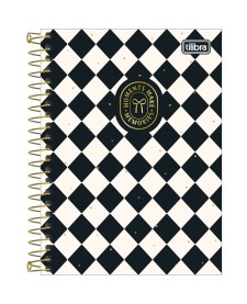 imagem principal do produto Caderneta Espiral Capa Dura 1/8 West Village 80 Folhas