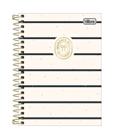 imagem principal do produto Caderneta Espiral Capa Dura 1/8 West Village 80 Folhas