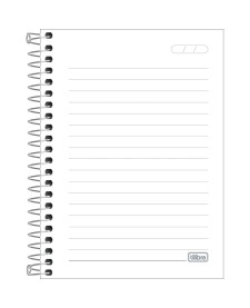 imagem de detalhe produto Caderneta Espiral Capa Dura 1/8 Zoom+ 96 Folhas