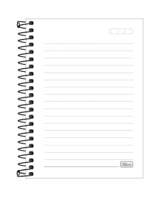 imagem de detalhe produto Caderneta Espiral Capa Dura 1/8 Zoom+ 96 Folhas