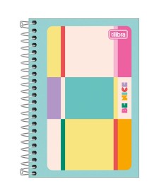 imagem principal do produto Caderneta Espiral Capa Flexível 1/8 Be Nice 48 Folhas