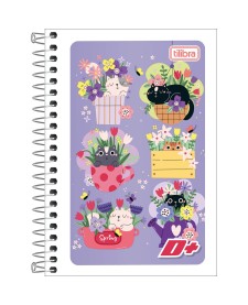 imagem principal do produto Caderneta Espiral Capa Flexível 1/8 D+ 96 Folhas