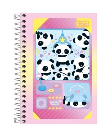 imagem principal do produto Caderneta Espiral Capa Flexível 1/8 Lovely Friend 48 Folhas