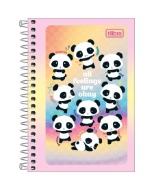 imagem principal do produto Caderneta Espiral Capa Flexível 1/8 Lovely Friend 48 Folhas