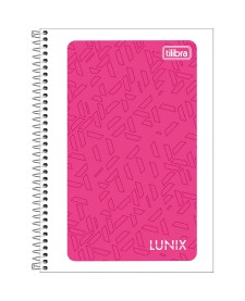 imagem principal do produto Caderneta Espiral Capa Flexível 1/8 Lunix 48 Folhas