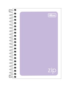 imagem principal do produto Caderneta Espiral Capa Flexível 1/8 Zip Colors 48 Folhas