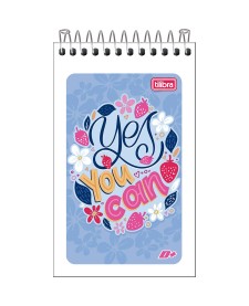 imagem principal do produto Caderneta Espiral Capa Flexível D+ 60 Folhas