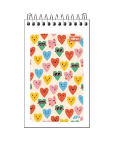 imagem principal do produto Caderneta Espiral Capa Flexível D+ 60 Folhas