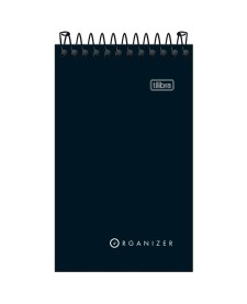 imagem principal do produto Caderneta Espiral Capa Flexível Organizer 60 Folhas