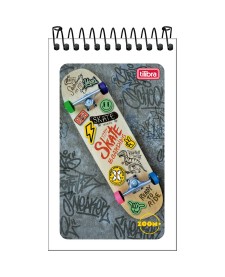 imagem principal do produto Caderneta Espiral Capa Flexível Zoom+ 60 Folhas