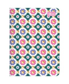 imagem principal do produto Caderneta Grampeada 1/8 Trend Floral 32 Folhas