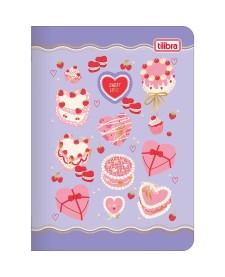 imagem principal do produto Caderneta Grampeada 1/8 Trend Sweet 32 Folhas