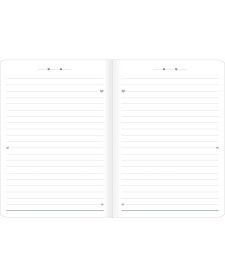 imagem de detalhe produto Caderneta Grampeada Capa Flexível 1/8 Naturalis 48 Folhas