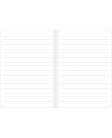 imagem de detalhe produto Caderneta Grampeada Flexível Kraftwork 32 Folhas