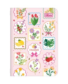 imagem principal do produto Caderneta Grampeada Mini Charme 32 Folhas