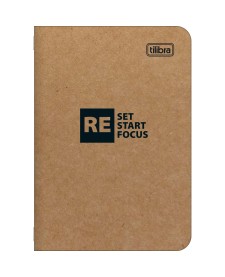 imagem principal do produto Caderneta Grampeada Mini Kraftwork 32 Folhas