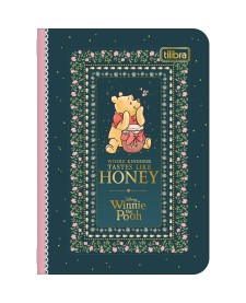 imagem principal do produto Caderneta Grampeada Mini Pooh 32 Folhas