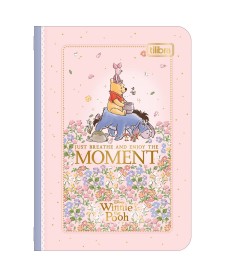 imagem principal do produto Caderneta Grampeada Mini Pooh 32 Folhas