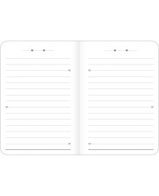 imagem de detalhe produto Caderneta Grampeada Mini Soho 32 Folhas