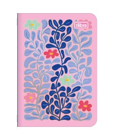 imagem principal do produto Caderneta Grampeada Mini Trend Floral 32 Folhas