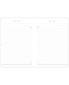 imagem de detalhe produto Caderneta Grampeada Mini West Village 32 Folhas