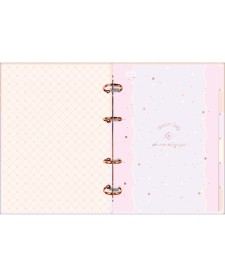 imagem de detalhe produto Caderno Argolado Cartonado Colegial Soho 80 Folhas