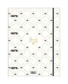 imagem principal do produto Caderno Argolado Cartonado Universitário com Elástico West Village 48 Folhas