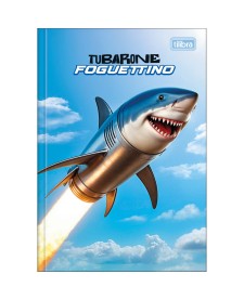 imagem principal do produto Caderno Brochura Capa Dura 1/4 4-Fun 80 Folhas