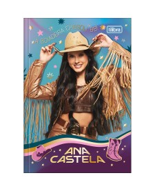 imagem principal do produto Caderno Brochura Capa Dura 1/4 Ana Castela 80 Folhas
