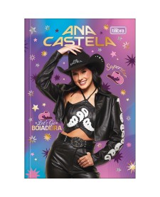 imagem principal do produto Caderno Brochura Capa Dura 1/4 Ana Castela 80 Folhas