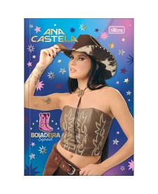 imagem principal do produto Caderno Brochura Capa Dura 1/4 Ana Castela 80 Folhas