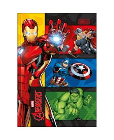 imagem principal do produto Caderno Brochura Capa Dura 1/4 Avengers 48 Folhas
