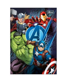 imagem principal do produto Caderno Brochura Capa Dura 1/4 Avengers 80 Folhas