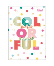 imagem principal do produto Caderno Brochura Capa Dura 1/4 Be Nice 80 Folhas