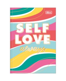 imagem principal do produto Caderno Brochura Capa Dura 1/4 Be Nice 80 Folhas