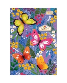 imagem principal do produto Caderno Brochura Capa Dura 1/4 Bloom 80 Folhas
