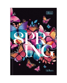 imagem principal do produto Caderno Brochura Capa Dura 1/4 Bloom 80 Folhas