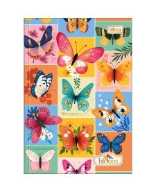 imagem principal do produto Caderno Brochura Capa Dura 1/4 Bloom 80 Folhas