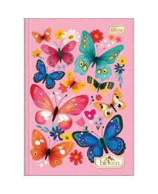 imagem principal do produto Caderno Brochura Capa Dura 1/4 Bloom 80 Folhas