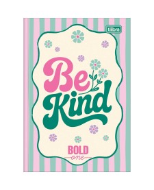 imagem principal do produto Caderno Brochura Capa Dura 1/4 Bold One Feminino 80 Folhas