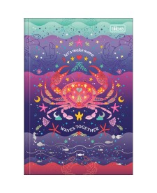 imagem principal do produto Caderno Brochura Capa Dura 1/4 Bubble 80 Folhas