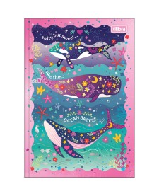 imagem principal do produto Caderno Brochura Capa Dura 1/4 Bubble 80 Folhas