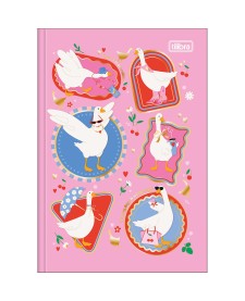 imagem principal do produto Caderno Brochura Capa Dura 1/4 Cindy 80 Folhas