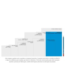 imagem de detalhe produto Caderno Brochura Capa Dura 1/4 D+ Amarelo 48 Folhas
